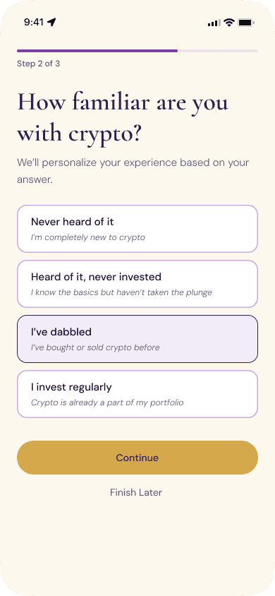 Onboarding